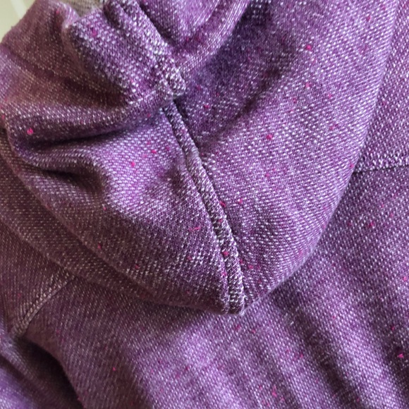 Lucy lavender zip front hoodie. XS. - Picture 3 of 6